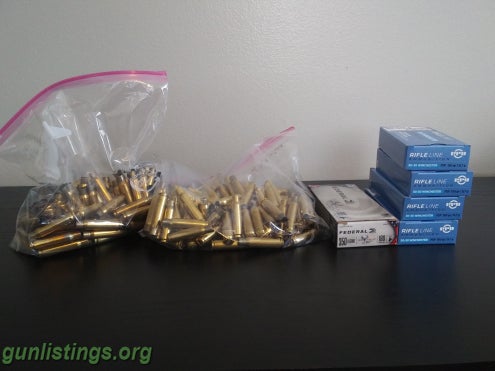 Ammo Ammo And Brass For Sale/trade