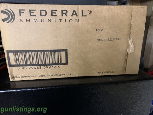 Ammo Case Of Federal 223 55g