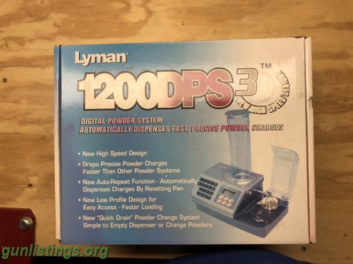 Ammo Lyman 1200 DPS 3 Auto Powder Scale