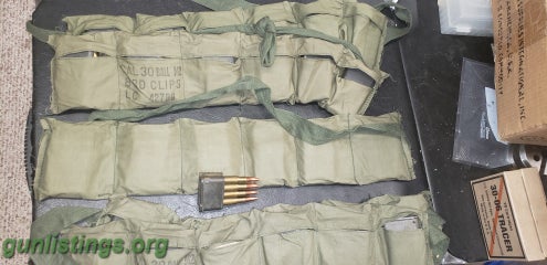 Ammo M1 Garand Food 30 Cal On Enbloc Clips