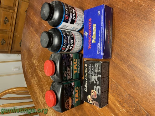 Ammo Reloading Powder And Primers