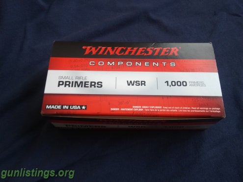 Ammo Small Rifle Primers