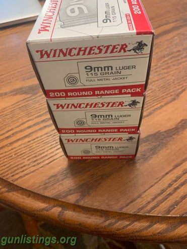 Ammo Winchester 9mm