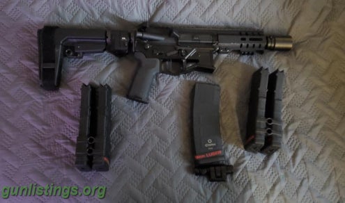 Pistols 9mm AR-15 Pistol