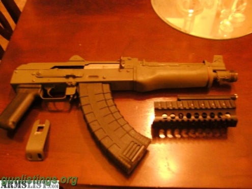 Pistols Ak 47 Pistol With Upgrades