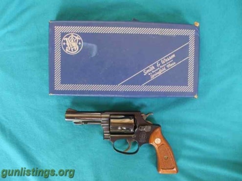 Pistols Attn Collectors S&W Revolver 38 Special With Box