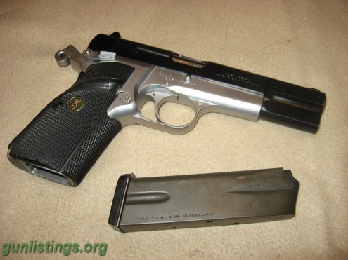 Browning Hi-Power 9mm Practical in fayetteville, North Carolina gun