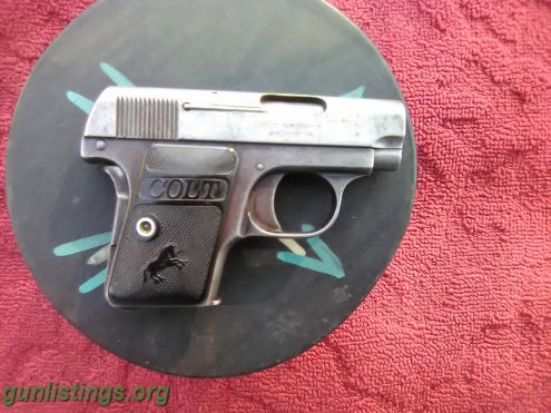 Pistols Colt 1908 Vest Pocket 25 Acp