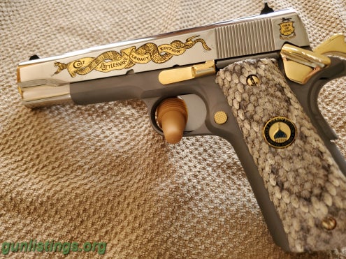 Pistols Colt Legacy Rattlesnake Edition 45
