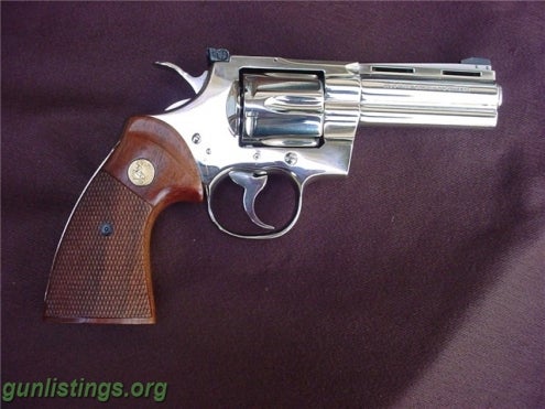 COLT PYTHON Nickel 4 in muncie / anderson, Indiana gun classifieds ...