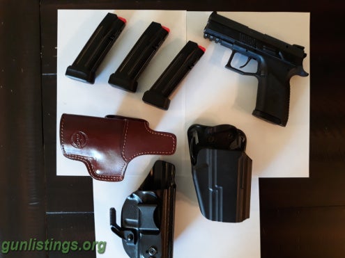 Pistols CZ P07 With Extra Mags And Holsters