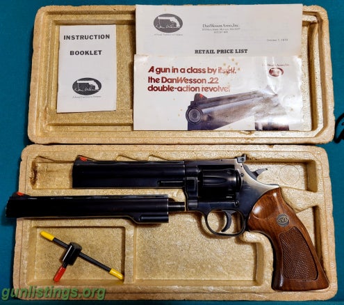Pistols Dan Wesson Model 22VH Revolver