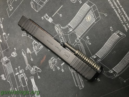 Pistols Glock 19 Gen 5 OEM Complete Upper Assembly