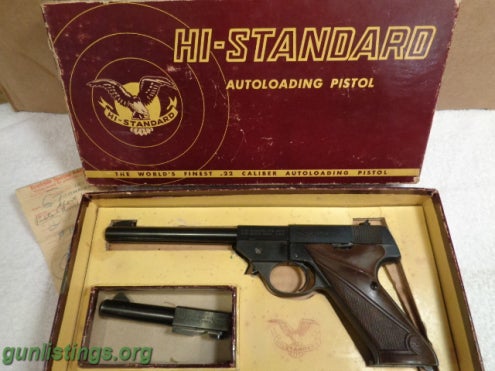 Pistols High Standard 22 Auto