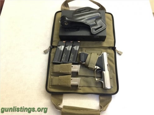 Pistols HK P7M13 Matching Sn Box, Hk Carry Case & 5 13rd Mags