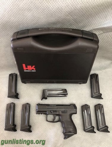 Pistols H&K VP9SK LE With Night Sights