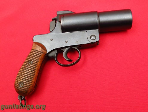Pistols Japanese WW2 Type 10 Imperial Army Flare Pistol