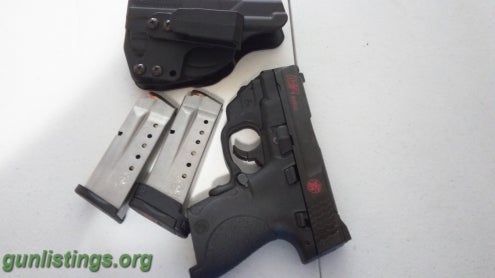 Pistols M&P Shield 9mm/crimson Trace