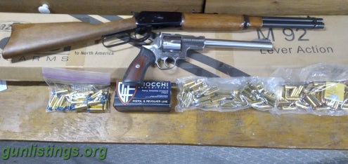 Pistols Rossi Model 92 .44 Mag. , Ruger Supper Red Hawk