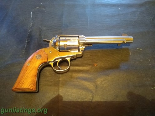 Pistols Ruger Bisley Original Vaquero 44 Mag Stainless Revolver