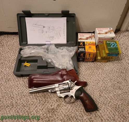 Pistols Ruger Gp100  Chambered In 22lr