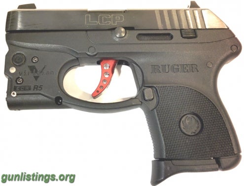 Pistols Ruger LCP Custom With Laser