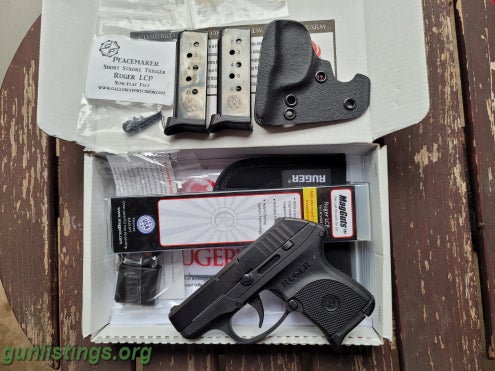 Pistols Ruger LCP With Extras