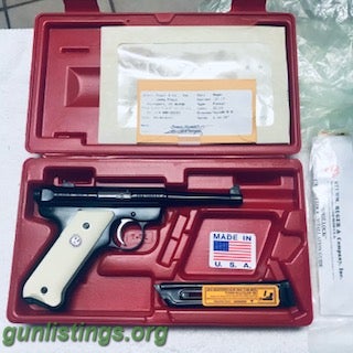 Pistols Ruger MK II - NRA / William B Ruger Endowment Pistol