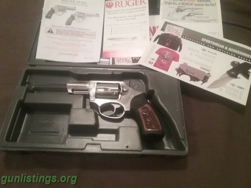 Pistols Ruger Sp101 Stainless 357. Like New. Box. Papers
