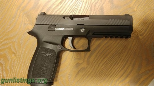Pistols Sig Sauer P320 Full Size 40 Cal.