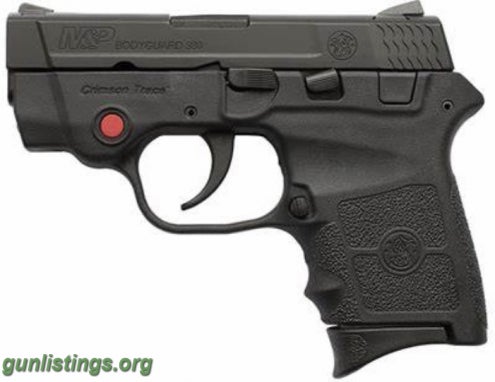 Pistols Smith & Wesson Bodyguard 380 With Laser