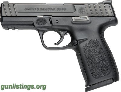 Pistols Smith And Wesson 40 Cal