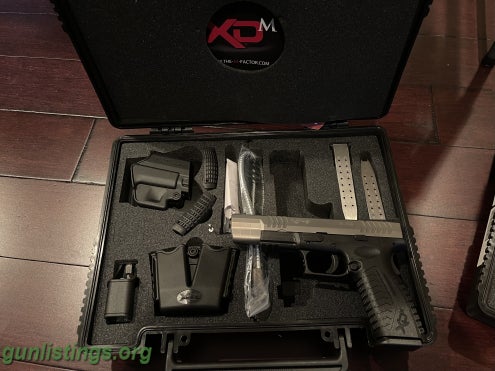 Pistols Springfield XDM 5.25 Competition 9mm Bitone