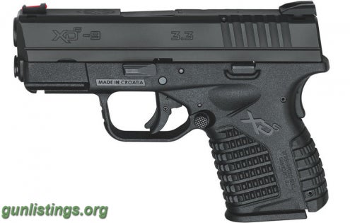 Pistols Springfield XDS 9 3.3