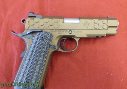 Pistols STI International Hex-Tac 4.0 1911 Burnt Bronze -