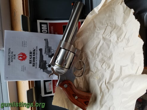 Pistols TO THE OWNER OF THE Ruger Redhawk 44 Magnum