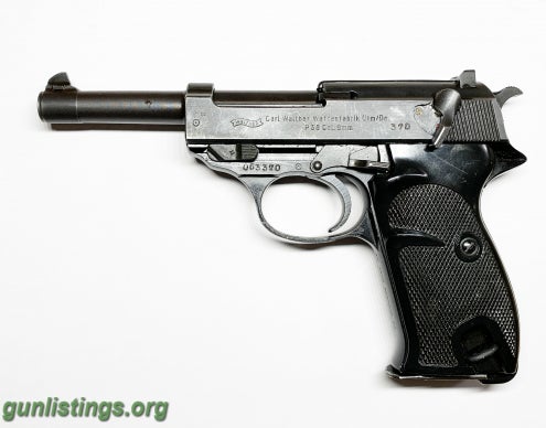 Pistols Walther P38; Post War