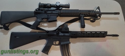 Rifles 2 Ar15s