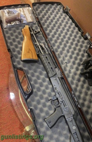 Rifles 2 Guns For Sale: 300b/o Ar Pistol And Ak47
