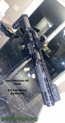 Rifles Aero Precision AR Pistol