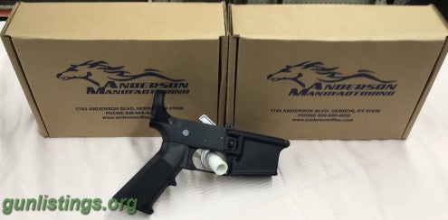 Rifles Anderson Lower Less Stock
