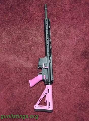 Rifles AR-15 556 Nato Pink