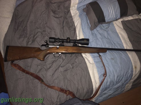 Rifles Browning 270wsm Hunter/walnut W/Aetec Scope