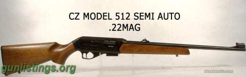 Rifles Cz 512 22 Mag