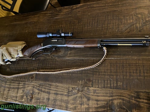 Rifles Henry 45/70 With Leupold VX-Freedom Scope