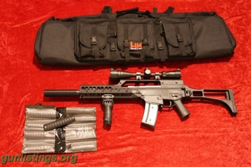 Rifles HK SL8 TBostic G36 Conversion