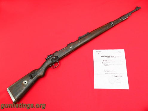 Rifles Mauser K98... WWII Nazi Rifle, Russian Capture