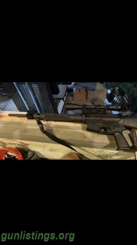 Rifles Mossberg AR-15   MMR 556 Hunter/ Open To Trades