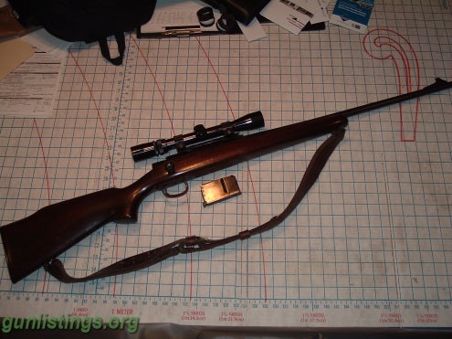 Remington 788 308 Cal Nato 1968 Scope Sling Wood In