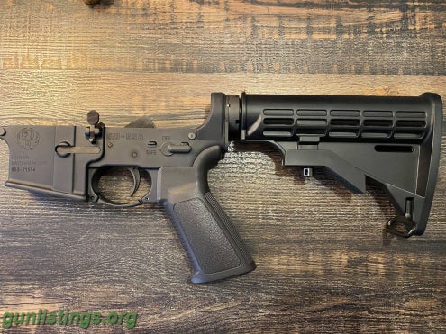 Rifles Ruger 5.56 Factory Lower